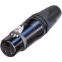 Neutrik NC10FXX-14-B Kabelstecker XLR schwarz (NC10FXX-14-B)