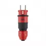 ABL 100000069 Professional Stecker SCHUKO & fr-be 2Elamid-2K rt sv IP54 Typ (100000069)