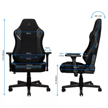 Nitro Concepts X1000 Gepolsterter Sitz Gepolsterte Rückenlehne