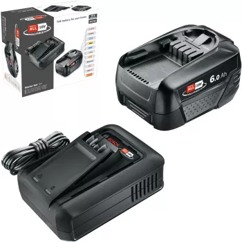 Battery Starter Set Bosch 18 V 6.0 Ah mit Ladegerät AL18-44