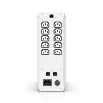 Ubiquiti UPS-TOWER-EU Unifi Managed 1 Kva unterbrechungsfreie Stromversorgung mit 10 per Software rücksetzbaren Steckdosen