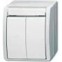 BUSCH JAEGER 1484-0-0379 - Taster - Weiß - IP44 - CE - 74 mm - 55 mm