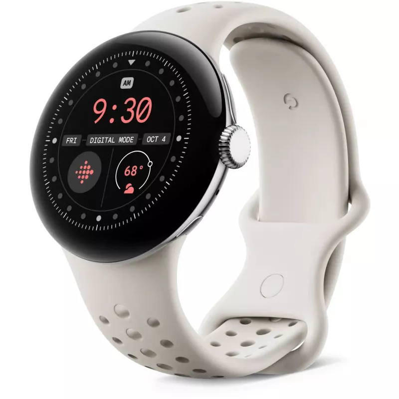 Google - Uhrenarmband für Smartwatch - Größe S - Porzellan - für Pixel Watch 3 (GA06133-WW)