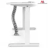 Kabelgitter-Organizer für den Schreibtisch MC-768 S silber