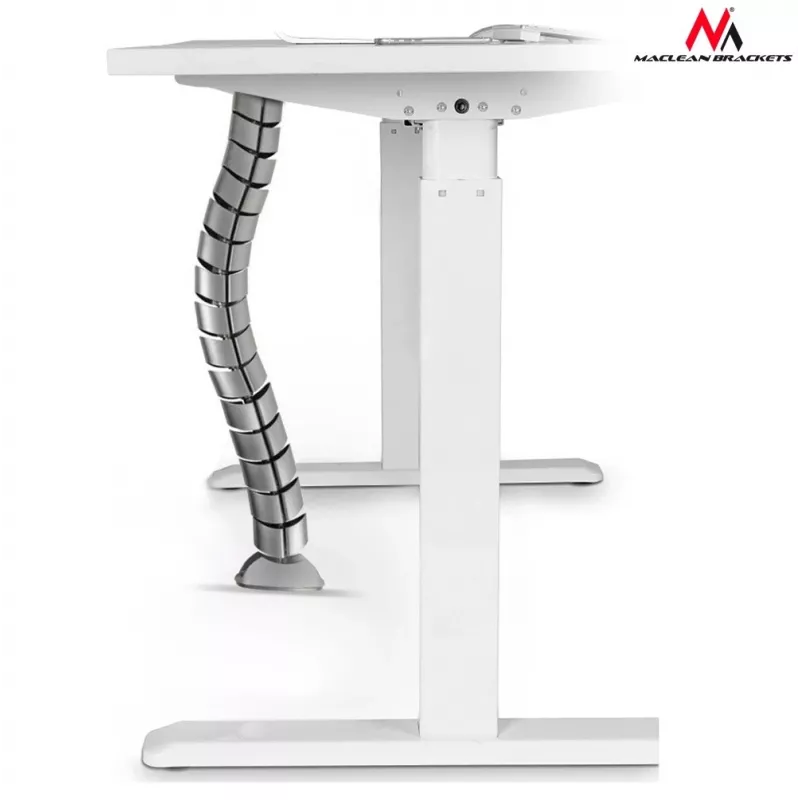 Kabelgitter-Organizer für den Schreibtisch MC-768 S silber