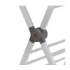 Elektrischer Wäschetrockner NOVEEN ECD40 – kompakter freistehender Indoor-Wäscheständer, faltbar, IP22, maximale Belastung 10 kg, weiß