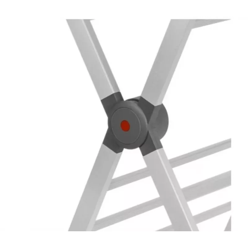 Elektrischer Wäschetrockner NOVEEN ECD40 – kompakter freistehender Indoor-Wäscheständer, faltbar, IP22, maximale Belastung 10 kg, weiß