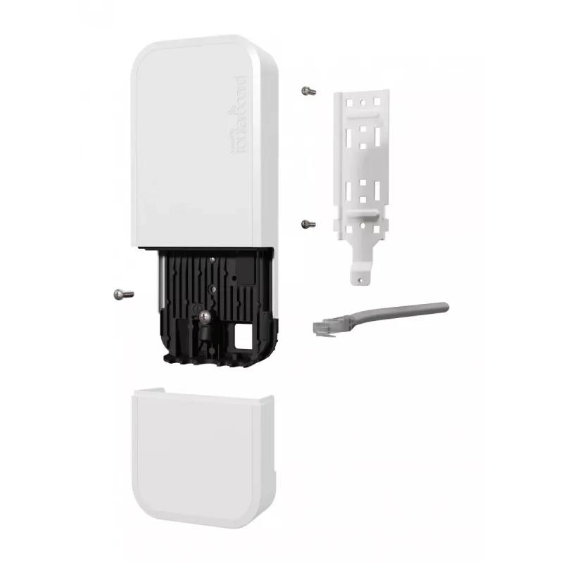 MikroTik wAP ax Dual-Band Gigabit Ethernet X2 | wAPG-5HaxD2HaxD | 10/100/1000 Mbit/s | Ethernet LAN (RJ-45) Anschlüsse 2 | Mesh-Unterstützung Nein | MU-MIMO Nein | Kein mobiles Breitband