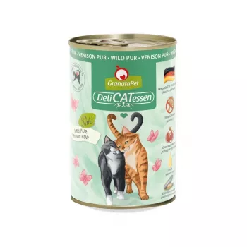 GRANATAPET DeliCATessen Wild – Nassfutter für Katzen – 400 g