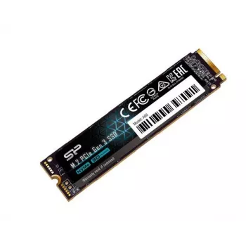 SSD M.2 NVMe Silicon Power P34A60 2 TB, PCIe 3.0 x4, Lesen 2200 MB/s, Schreiben 1600 MB/s