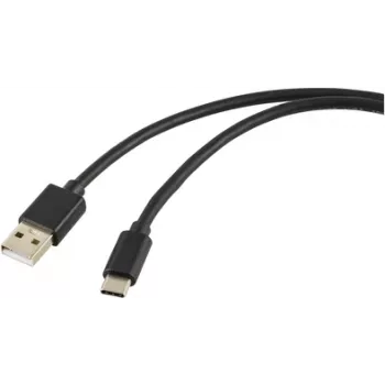 Renkforce RF-5771532 USB-Kabel Schwarz
