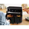 Tefal Easy Fry EY901N Double 8,3 L Standgerät 2700 W Heißluftfritteuse Schwarz