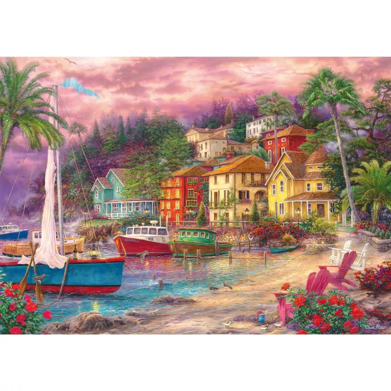 Jigsaw Puzzle schmidt spiele Chuck Pinson Coastal Magic — 1000…