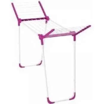 Wäscheständer Leifheit 81635 Pink Weiß Breite 435 mm Tiefe 850 mm