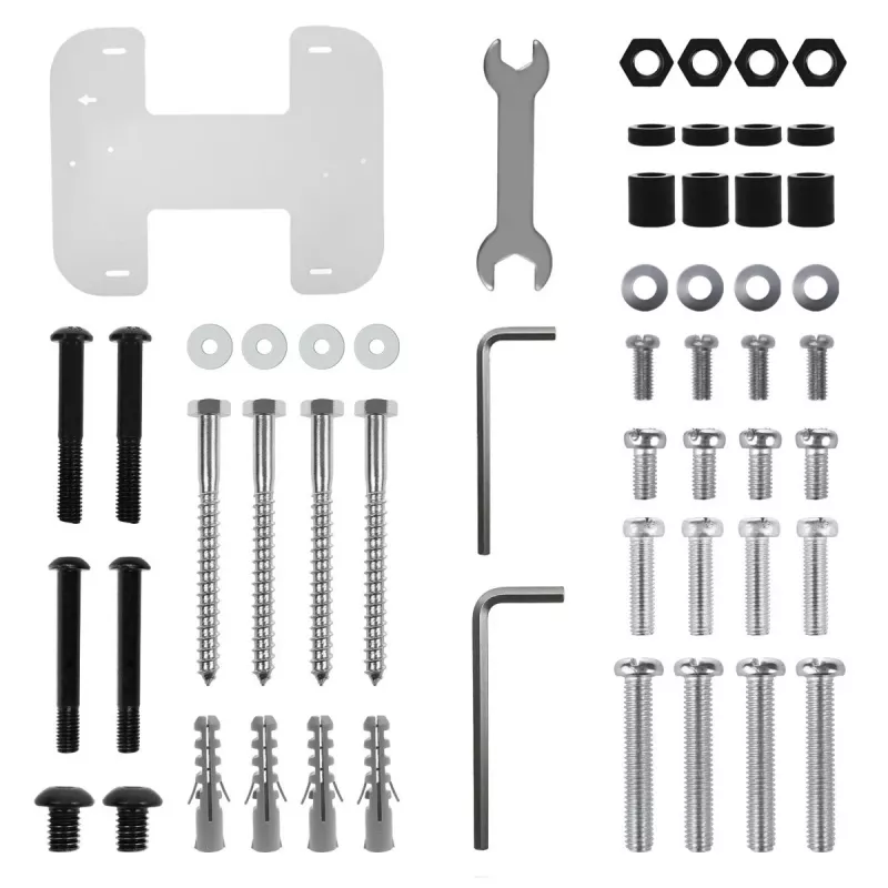 Decken-TV-Halterung MACLEAN MC-112B, max. Traglast 60 kg, neigbar und schwenkbar