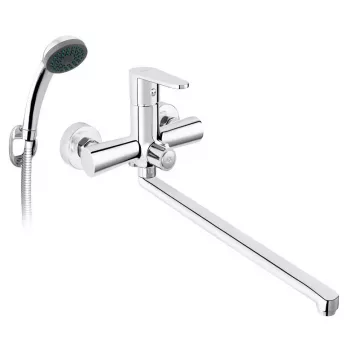 Badmischer Ferro Cordoba BCD55A Einhand-Badarmatur, deckmontiert