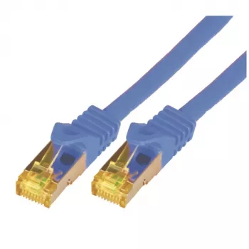 Netzwerkkabel M-Cab 7,5 m RJ-45 Cat7 Blau S/FTP