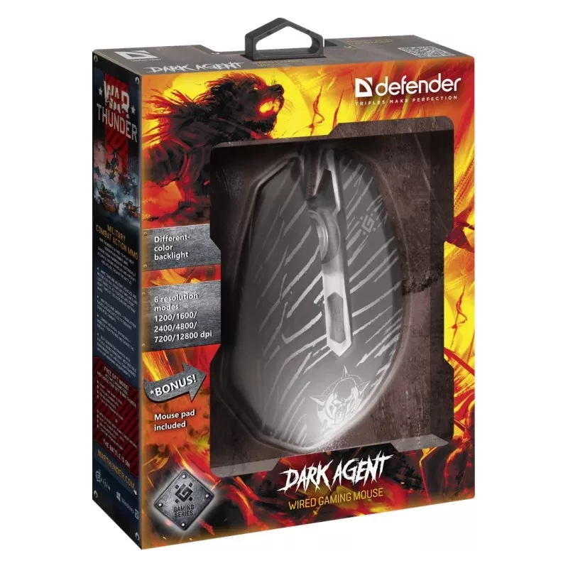 Maus Defender DARK AGENT GM-590L USB Type-A