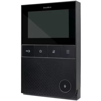 IP-Video-Türsprechanlage DoorBird A1101 Schwarz Edition — Türstation für IP-Video-Zutrittskontrolle (Modell A1101)