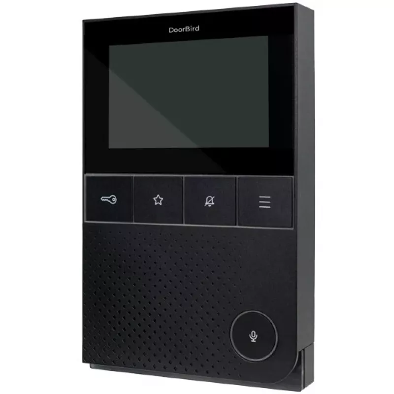 IP-Video-Türsprechanlage DoorBird A1101 Schwarz Edition — Türstation für IP-Video-Zutrittskontrolle (Modell A1101)