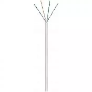 Wentronic Goobay CAT 5e Netzwerkkabel, U/UTP, Grau, 100 m - CCA, AWG 26/7 (Litzen), PVC (68707)