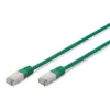 Netzwerkkabel Digitus CAT 5e SF/UTP RJ-45 0,5 m Grün