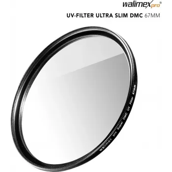 UV-Filter Walimex pro schlank Super DMC 67mm — 67 mm Gewinde, schlank-Profil, Anti-Reflex-Beschichtung