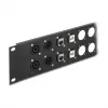 DeLOCK Patchpanel-Zubehör 88055 Rack-Montage 2U Schwarz