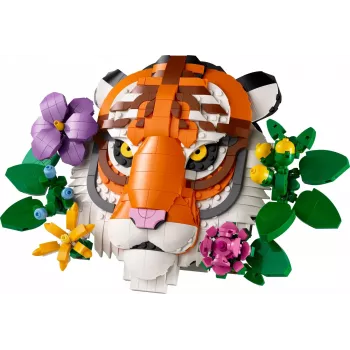 Konstruktionsspielzeug LEGO Art Fauna Collection Tiger Set 31217 – baubares Tigermodell