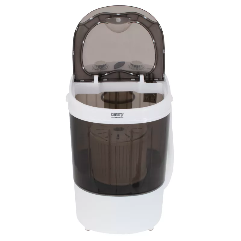 Camry Premium CR 8054 Waschmaschine Toplader 3 kg Braun, Weiß