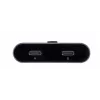 Dockingstation Unitek D1078A — USB-C-Hub, 2x USB-C-Eingang, 1x USB-C-Ausgang, 100 W PD, 4K-Unterstützung, max. 3480×2160, grau
