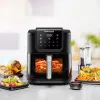 Heißluftfritteuse Rommelsbacher FRH 1700 Single 8 L Standgerät 1700 W mit 10 Programmen und LED-Anzeige