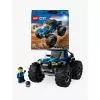 Konstruktionsspielzeug LEGO City 60402 Blauer Monster Truck mit großen Reifen, 148 Teilen, 1 Minifigur, Alter 5+