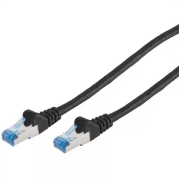 ShiverPeaks Patchkabel CAT6a RJ45 S/FTP 2m Schwarz - Netzwerk - CAT 6a