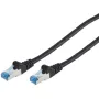 ShiverPeaks Patchkabel CAT6a RJ45 S/FTP 2m Schwarz - Netzwerk - CAT 6a