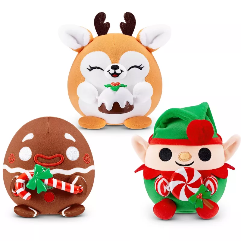 Spielfigur Zuru Snackles Christmas – Überraschungs-Sammelblindbox, sortierte Einzelfigur