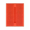 Breadboard DELOCK 18318 – lötfreies Kunststoff-Prototypenboard, 36 × 46 × 10 mm, rot