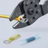 Knipex 97 21 215 Kabelcrimpzange Crimpwerkzeug Schwarz, Blau, Rot