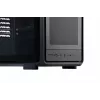 PC Midi Tower Cooler Master MasterFrame 500 Mesh — Schwarz mit transparenter Seite, unterstützt ATX/EATX, 2x200 mm vorne, 1x120 mm hinten