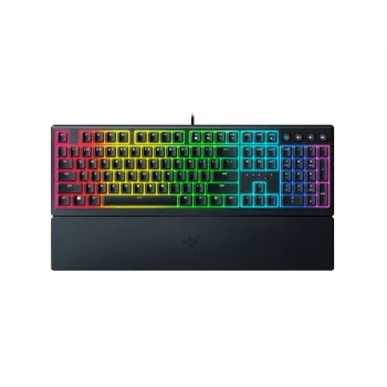 Razer Ornata V3 RGB Gaming USB Tastatur Schwarz Full-Size Kabelgebunden Mecha-Membrane
