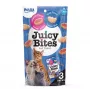 Nasse Katzenleckerlies INABA Juicy Bites Huhn und Thunfisch 3 x 11 g Beutel, getreidefrei, Protein 24 %, Feuchtigkeit 71 %
