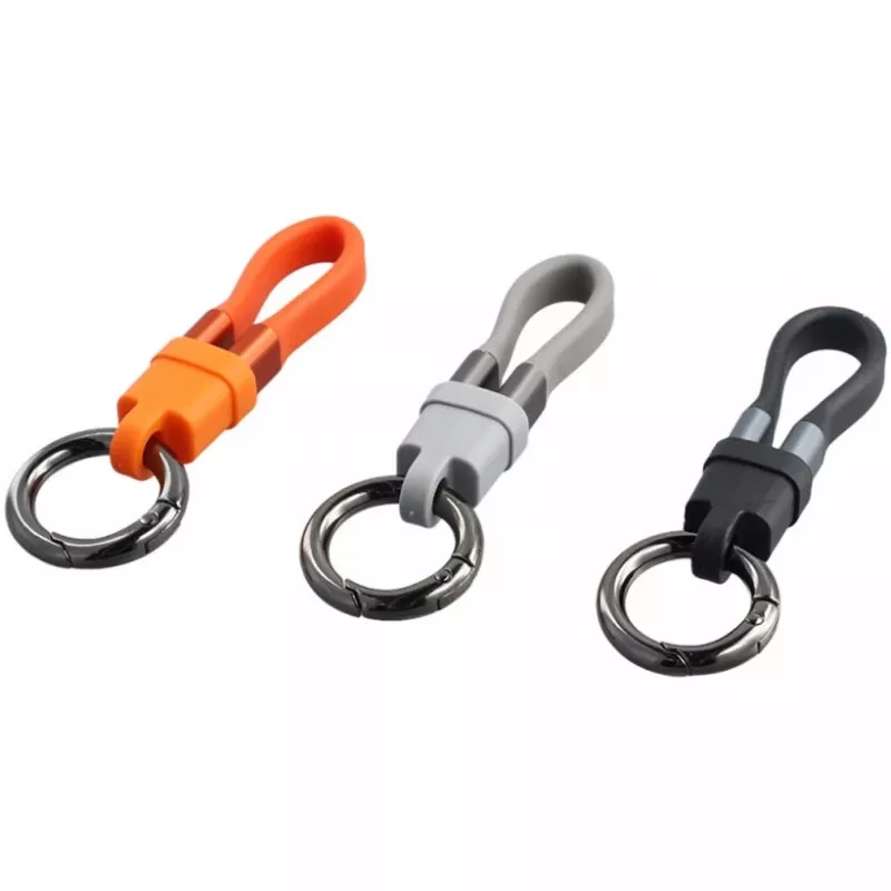 USB-C Schlüsselanhänger-Kabelset 4smarts 541385 — 7,5 cm, gemischte Farben, 30 Stück
