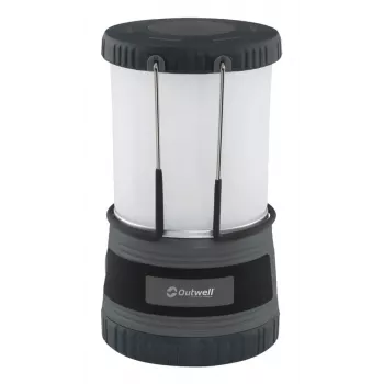USB-betriebene Campinglaterne Outwell Carnelian DC 1000, LED 1000 lm, 2700 K, Li‑Ion, ABS/Aluminium, 115×115×200 mm