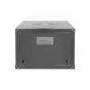 Professional Wandgehäuse Unique Serie - 600x600 mm (BxT), IT-Schrank schwarz, 7 Höheneinheiten