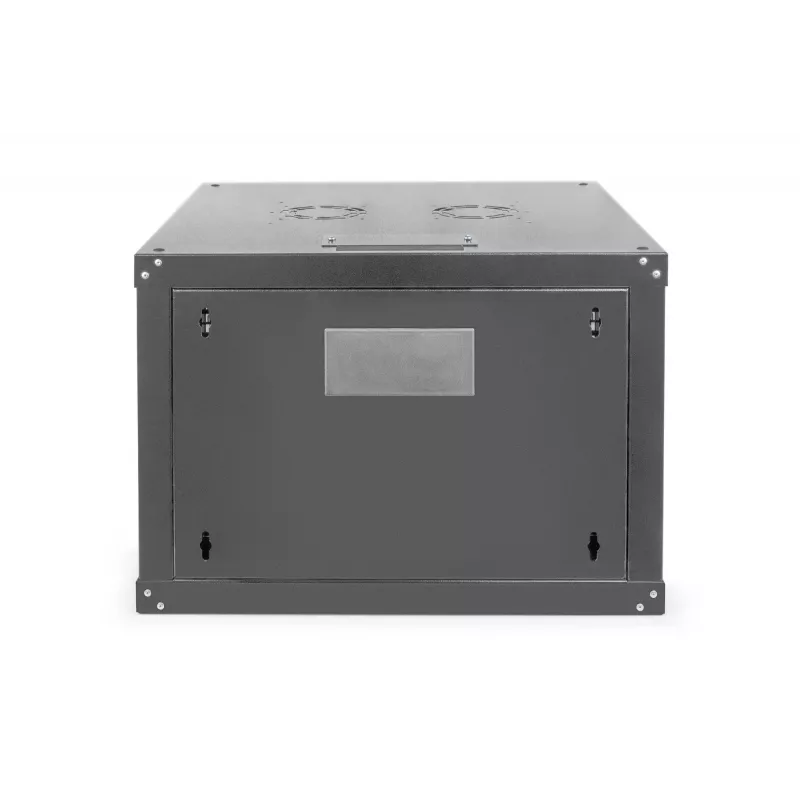 Professional Wandgehäuse Unique Serie - 600x600 mm (BxT), IT-Schrank schwarz, 7 Höheneinheiten