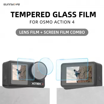 Sunnylife Schutzglasset für DJI OSMO Action 4