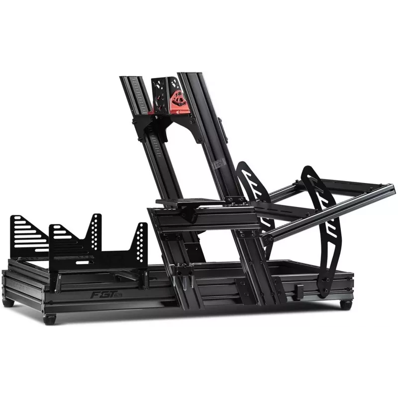 Next Level Racing – F-GT Elite Formula & GT Aluminium-Profil-Simulatorcockpit – Seiten- und Frontmontage-Ausführung (396039)
