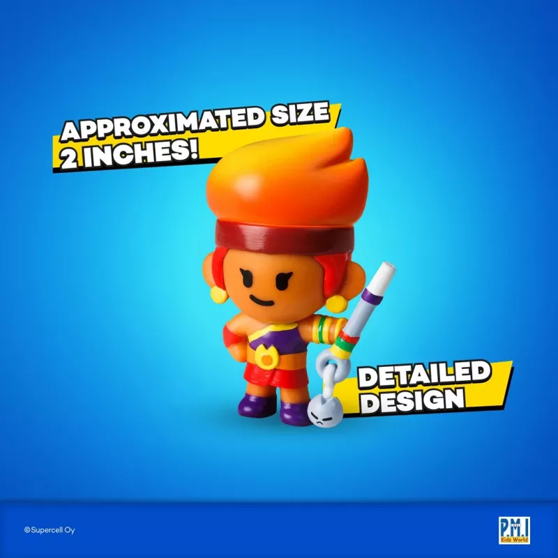 BRAWL STARS S1 FIGUREN – 8er-PACK DELUXE BOX VER.C