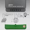 MPPT Solar-Laderegler QOLTEC 53662 mit Temperatursensor