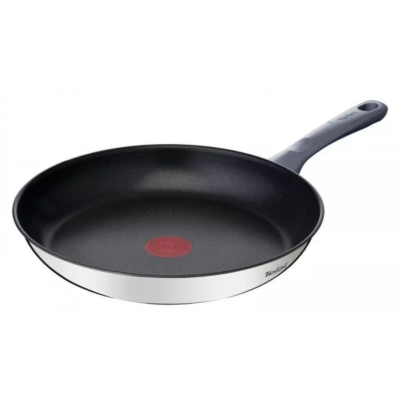 Allzweckpfanne Tefal Daily Cook G7300655 Edelstahl 28 cm, einzelner Bakelitgriff, Titan-Innenbeschichtung